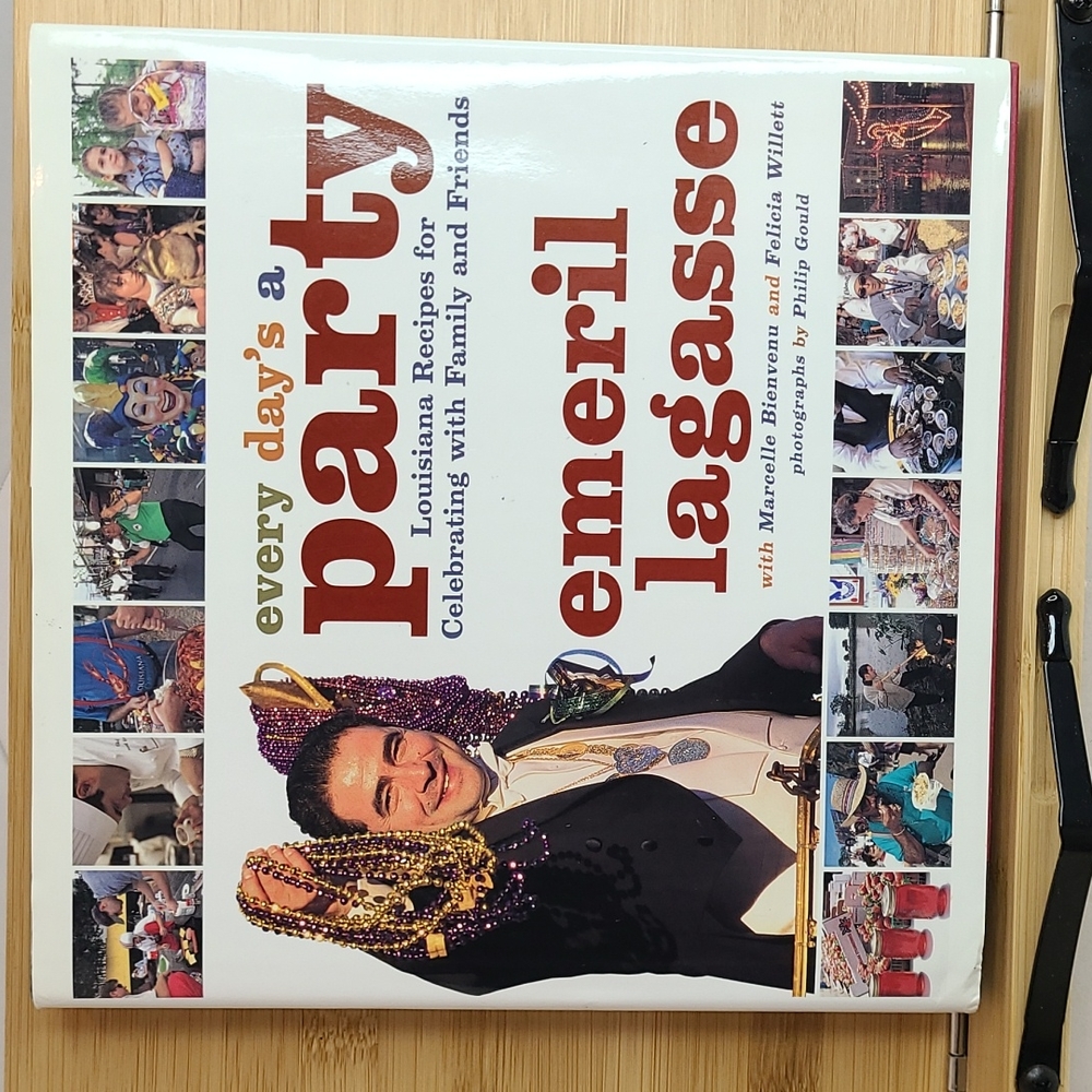 Emeril LeGasse Every Day's A Party Book Louisiana Recipes